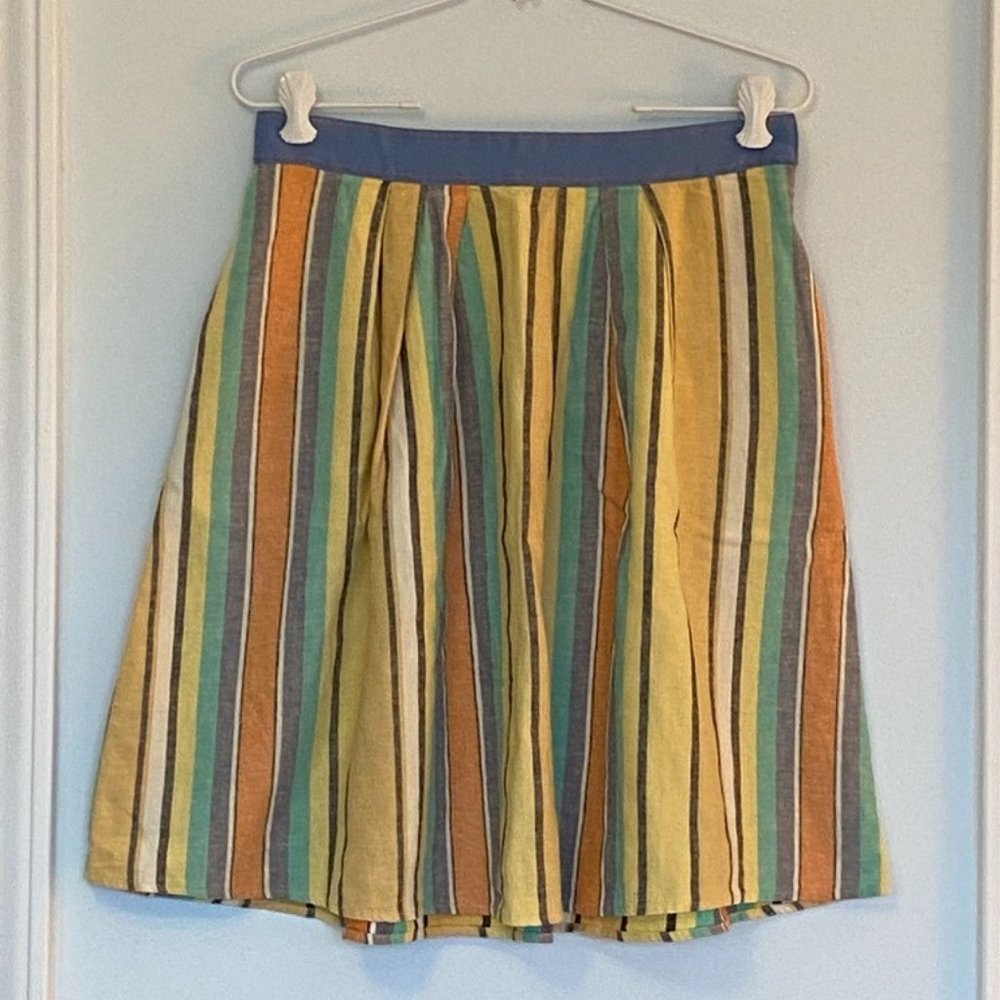 Anthropologie Odille linen skirt, size 6 NWT